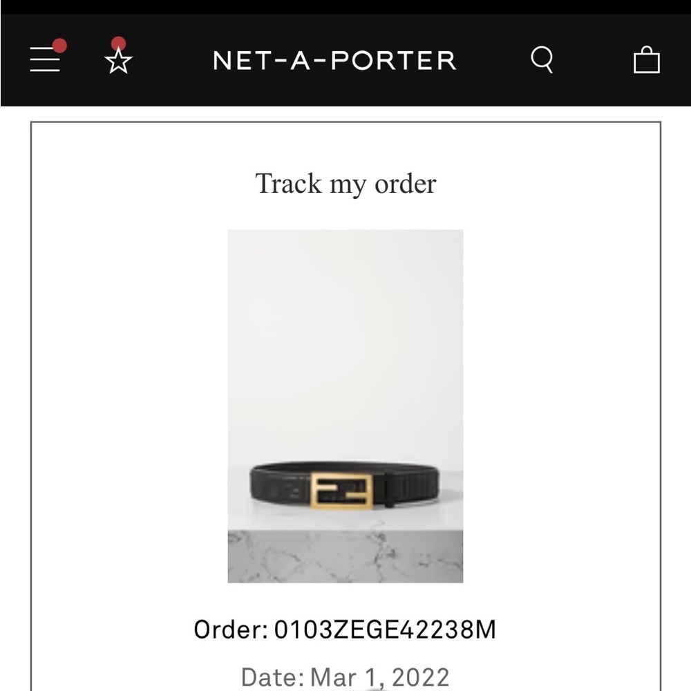 Fendi embossed leather belt black size 70 brand new - Picture 10 of 16